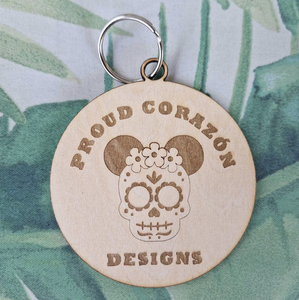 Porte-clés personnalisable en bois de hêtre avec logo personnalisé pendentif en bois gravé au laser cadeau porte-clés en bois et métal pour les festivals d'affaires - Product Image 6