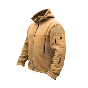 Sudadera con Capucha Unisex de Polar con Cierre y Cuello Alto en Color Sólido, con Logotipo Bordado y Apliques de Hip Hop, la Mejor Sudadera con Capucha con Cierre - Product Image 6