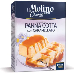 High Quality 100% Natural PANNA COTTA WITH CARAMEL TOPPING Ideal for Professional Uses Made in Italy Ready for Shipping