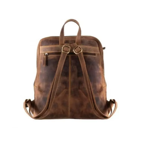 Venta directa del fabricante Mochila cruzada de lujo para hombre Paquete de bolso de cuero real - Product Image 2