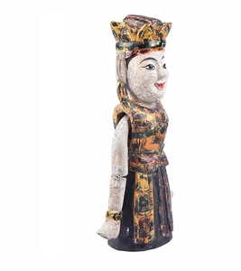 Décoration d'intérieur Design d'intérieur OEM Style Cadeau Objet Qualité Eco Jackfruit Bois Marionnette à eau Fée Dame Artisanat en bois - Product Image 4