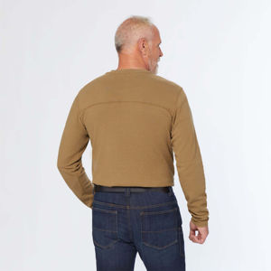 T-shirts à manches longues personnalisés de haute qualité et confortables, respirants, de qualité supérieure, col en O, vente en gros de t-shirts à manches longues - Product Image 4