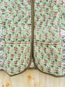 เสื้อแจ็กเก็ตผ้าฝ้ายพิมพ์ลายดอกไม้แบบกลับด้านได้สำหรับผู้หญิงเสื้อแจ็คเก็ตลำลองใส่ได้ทุกฤดู - Product Image 5