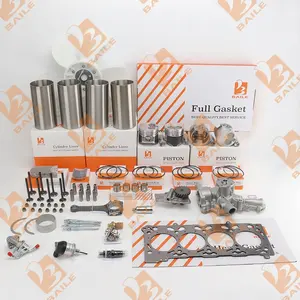 4LE1 Kit Perbaikan Ulang untuk Suku Cadang Perbaikan Bantalan Piston Liner Mesin Isuzu