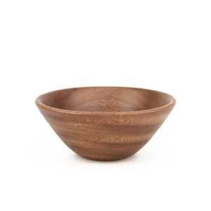 2023 meilleure qualité de bols de service en bois faits à la main ensemble fournisseur indien artisanat nourriture et Fruits bols à salade plat Type bol en bois - Product Image 1