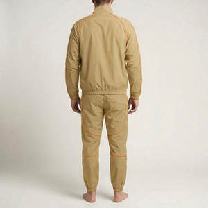 Ensemble de survêtement de course léger pour hommes, respirant, en nylon, coupe-vent, jogging en plein air, tenue de sport, équipement d'entraînement - Product Image 2