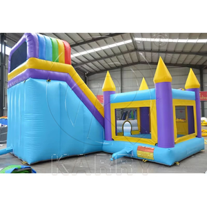 Commercial <b>Inflatable</b> Bounce <b>House</b> Slide Combo PVC Bouncy Castle Kids Jumping <b>House</b> Party Rental Jumping Castle with Slide - Product Image 3