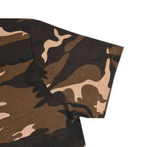 เสื้อยืดแขนยาวผู้ชายคุณภาพพรีเมียม ผสมโพลีเอสเตอร์/คอตตอน เป็นมิตรกับสิ่งแวดล้อม ดีไซน์ลายพราง ปรับแต่งได้ - Product Image 4