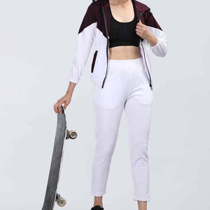 Services OEM, survêtements d'hiver pour femmes personnalisables, à capuche, unis, 100% coton, respirants, en polaire - Product Image 4