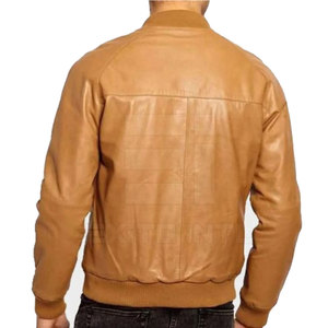 Veste en cuir pour homme, col montant, haute qualité, prix bas, nouvelle arrivée, sur mesure, style streetwear - Product Image 6
