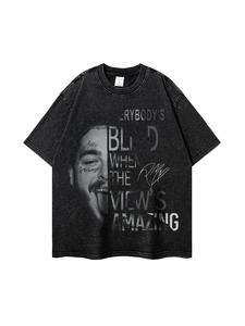 Camisetas de Manga Corta Tejidas para Hombre, Mezcla de Algodón/Poliéster Transpirable, Sublimación OEM, Ajuste Personalizado, Cómodas para Uso Diario - Product Image 2