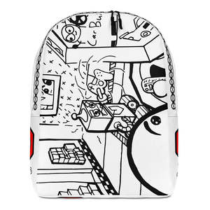 IW Comics # Sac à dos minimaliste 22L pour voyage, bagage cabine, motif dessin animé, avec doublure en polyester - Product Image 1
