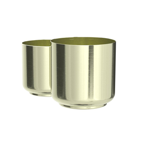 Decorative Home Plants Storage Brass Planter With Balance Base Brass Rod Stand Handmade Factory Customized Metal Planter - Product Image 2