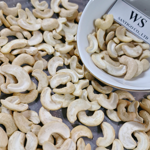 Usine directe Kaju Badam noix de cajou cassées WS noix noyaux SANTIGO taxe GRATUITE origine Vietnam - Product Image 1