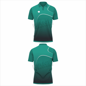Chemise polo pour homme en tissu absorbant la transpiration à manches courtes, conçue pour les températures chaudes, matière durable. - Product Image 5