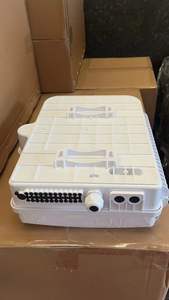 Caja de terminación óptica montada en poste exterior de 24 puertos con caja de siesta de red FTTH con conectores SC LC telecomunicaciones usadas - Product Image 6