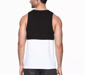Venta en línea OEM tela transpirable entrenamiento liso gimnasio chicos camisetas sin mangas al por mayor mejor camiseta sin mangas para hombres - Product Image 6
