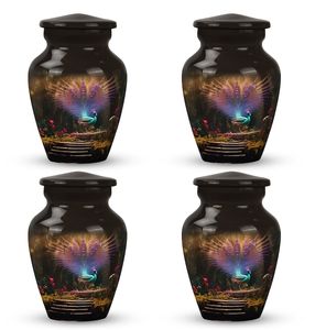 Peacock Cremation Urns Home Memorial <b>for</b> Human <b>Ashes</b> Wildlife Decorative <b>Keepsake</b> Personalized Funeral Urn <b>for</b> Male and Female - Product Image 6