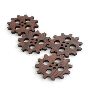 Sous-verres de haute qualité sous-verres carrés ronds en résine époxy avec fixateur de tampons de cuisine - Product Image 5