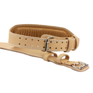 เข็มขัดยกน้ำหนัก10มม. ทำจากยางธรรมชาติพร้อมโลโก้ออกแบบได้ตามต้องการสำหรับการฝึกกีฬา - Product Image 5