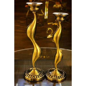 Vaisselle en gros Bougeoir Chandelier Chandelier en métal de la meilleure qualité Bougeoir décoratif de table pour fêtes de mariage - Product Image 2