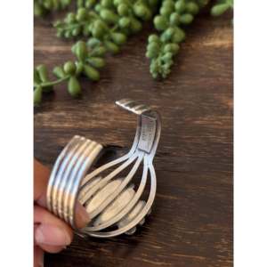 Jameson Hoskie Blackjack Turquoise & Sterling <b>Silver</b> Fashion <b>Cuff</b> <b>Bracelet</b> - Product Image 5