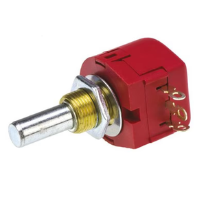 Potenciómetro enrollado de alambre rotativo W1 WX118 <span class=keywords><strong>ABK</strong></span> 2W 1K 2K 5K 10K 10% Tolerancia roja - Product Image 6