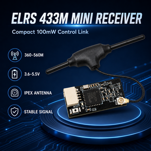 Receptor ExpressLRS ELRS 433MHz Mini FPV con Antena IPEX de 100mW ESP8285 SX1276 para Dron RC Quadcopter - Product Image 2