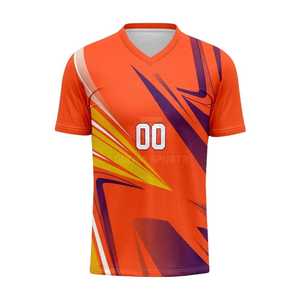 Camiseta de Fútbol para Hombre 2026, Totalmente Personalizable, Ligera, Transpirable, de Alta Calidad, 100% Poliéster, Cuello Redondo, Precio Razonable - Product Image 4