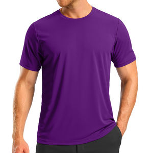 Camiseta Elegante para Hombre, de Alta Calidad, Personalizable, Cuello Redondo, Tejido Elástico - Product Image 1