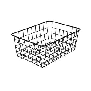 ตะกร้าใส่ผลไม้สานด้วยลวดโลหะทรงสี่เหลี่ยมผืนผ้าสวยงามตะกร้าใส่ผลไม้และที่คว่ำผัก - Product Image 1