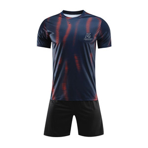 บริการ OEM ชุดฝึกซ้อมฟุตบอล-ผ้าโพลีเอสเตอร์คุณภาพสูง ระบายอากาศได้ดี ออกแบบตามสั่ง ราคาประหยัด - Product Image 1