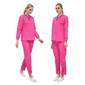 Traje de enfermera corto Sve para mujer, uniformes médicos al por mayor hechos de Spandex para verano, uniformes de hospital - Product Image 1
