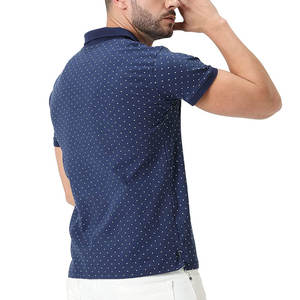 100% coton hommes pour polo tenue décontracté chemise à manches courtes Anti-rides imprimé haute qualité respirant Polyester coton - Product Image 6
