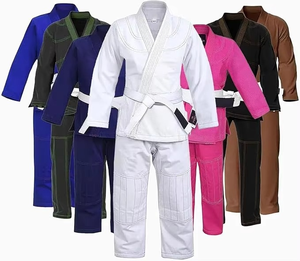 Kimono de compétition de Jiu-Jitsu brésilien, tenue BJJ personnalisée, kimono d'arts martiaux avec ceinture, uniforme d'entraînement pour hommes et femmes, kimono de Jiu-Jitsu - Product Image 1