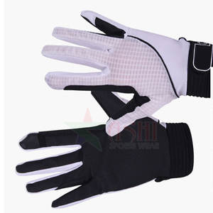 Gants d'équitation en cuir d'hiver dernier cri, imperméables, design à doigts complets, faible MOQ, personnalisables - Product Image 4