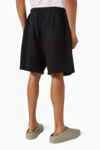 Ensemble T-shirt et Short Homme Personnalisable Noir Oversize 2026 – Tenue d'Été 2 Pièces - Product Image 2