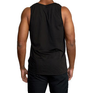 Camisetas sin mangas bordadas transpirables de talla grande para hombre de calidad superior estilo informal de secado rápido para atletas camisetas sin mangas de punto - Product Image 4