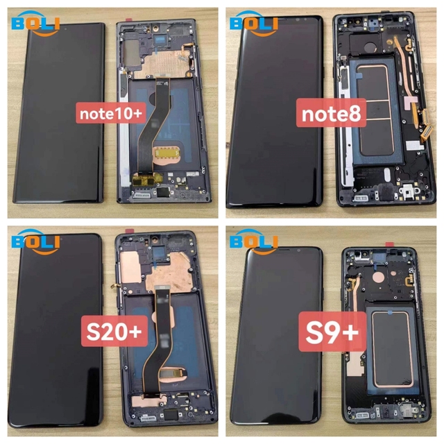 Pantalla Ecran Afficheur for samsung S7 S8 S9 S10 S20 Plus S21 S22 S23 ultra Display Original Note 8 9 20 Lcd Screen Replacement