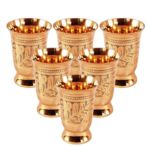 Vaso Julep de Cobre Niquelado de 200 ml, Vaso de Chupito para Moscow Mule, Uso en Fiestas, Venta al por Mayor - Product Image 5