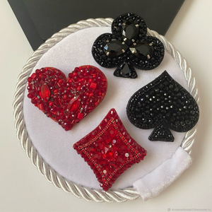 Broche brodée personnalisée broche brodée artisanale créative artistique - Product Image 3