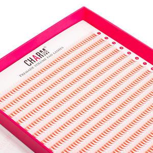 CharmLash premade <b>lash</b> extension <b>fans</b> <b>lashes</b> wholesale mink private label <b>lash</b> box packaging bulk OEM ODM private label soft - Product Image 4