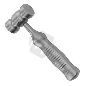 Maillet allemand en acier inoxydable avec tête de 660g Marteau orthopédique en os à usage chirurgical Instruments médicaux en os allemand - Product Image 1