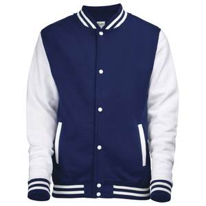 Varsity Jacket Zip Up Letterman Jacket Survêtement Printemps Automne Vêtements Rose Chaud - Product Image 1