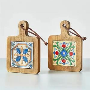 Tabla de cortar de madera hecha a mano personalizada más vendida para restaurante cocina uso salida de fábrica elegante artículo de regalos de madera - Product Image 4
