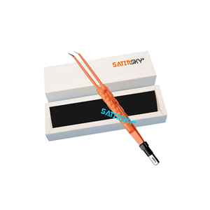 Pinzas de Coagulación Bipolares de 14 cm, Instrumentos Dentales con Certificación CE Clase III, Manuales, de Acero Inoxidable, Satinsky Premium - Product Image 2