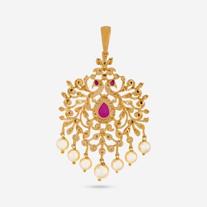 Pendentif en zircon 192607, élégants pendentifs et breloques en perles - Product Image 3
