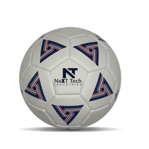 Balón de entrenamiento de fútbol de Next Tech Industries, material de PU para fines de entrenamiento con diseño personalizado y logotipo personalizado - Product Image 1