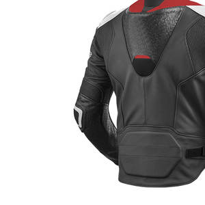 Chaqueta de moto de nuevo diseño hecha de cuero PU a la venta chaqueta de moto de moda de calle alta en color sólido - Product Image 6