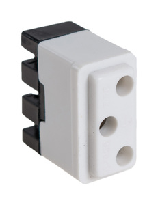 Base per presa bipolare con TT offset 250V 10A (Solera 330) - Product Image 1